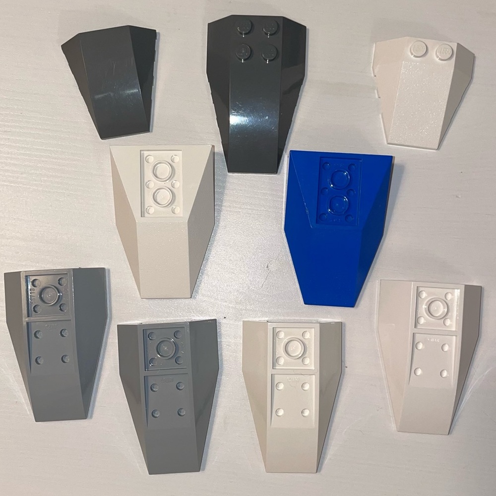 ⭐️FWP! LEGO Wedge Triple Curve Brick Assortment 43713, 43712, 47753, 48933, 4856